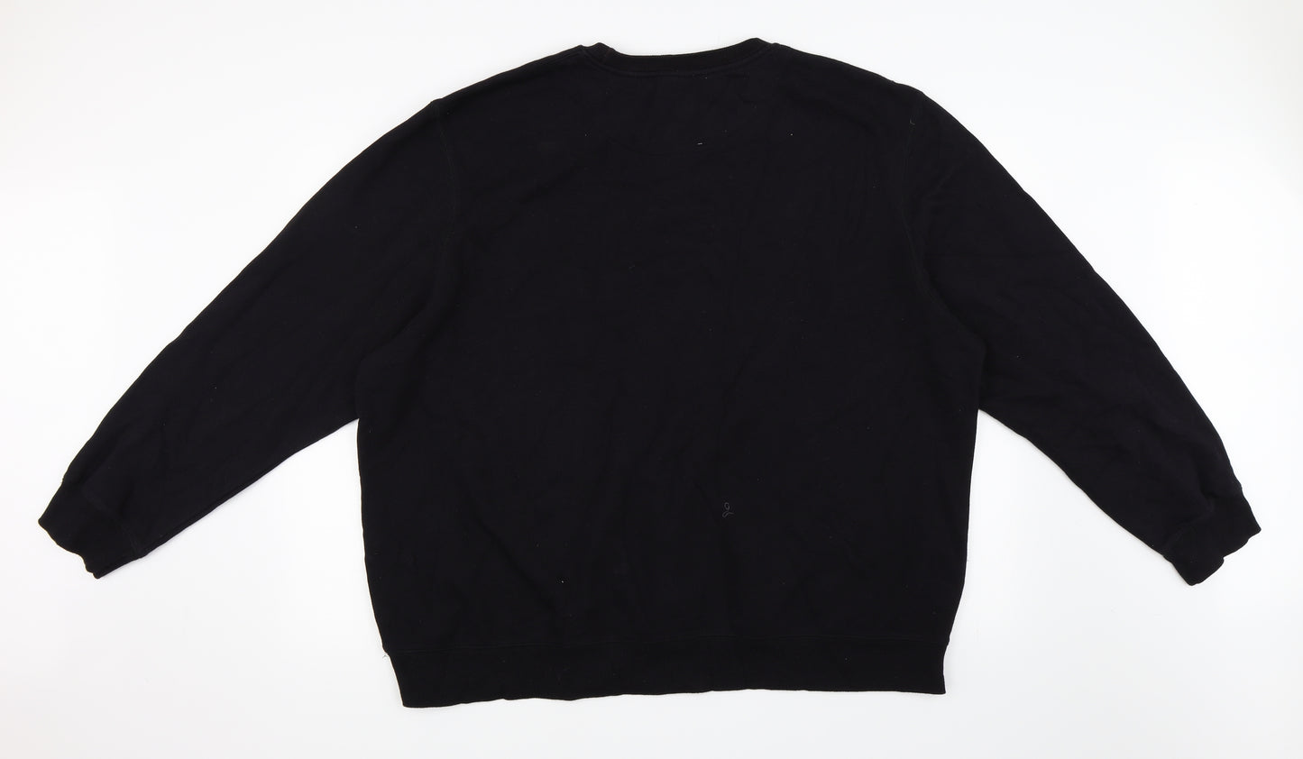 Easy Mens Black   Pullover Sweatshirt Size 3XL