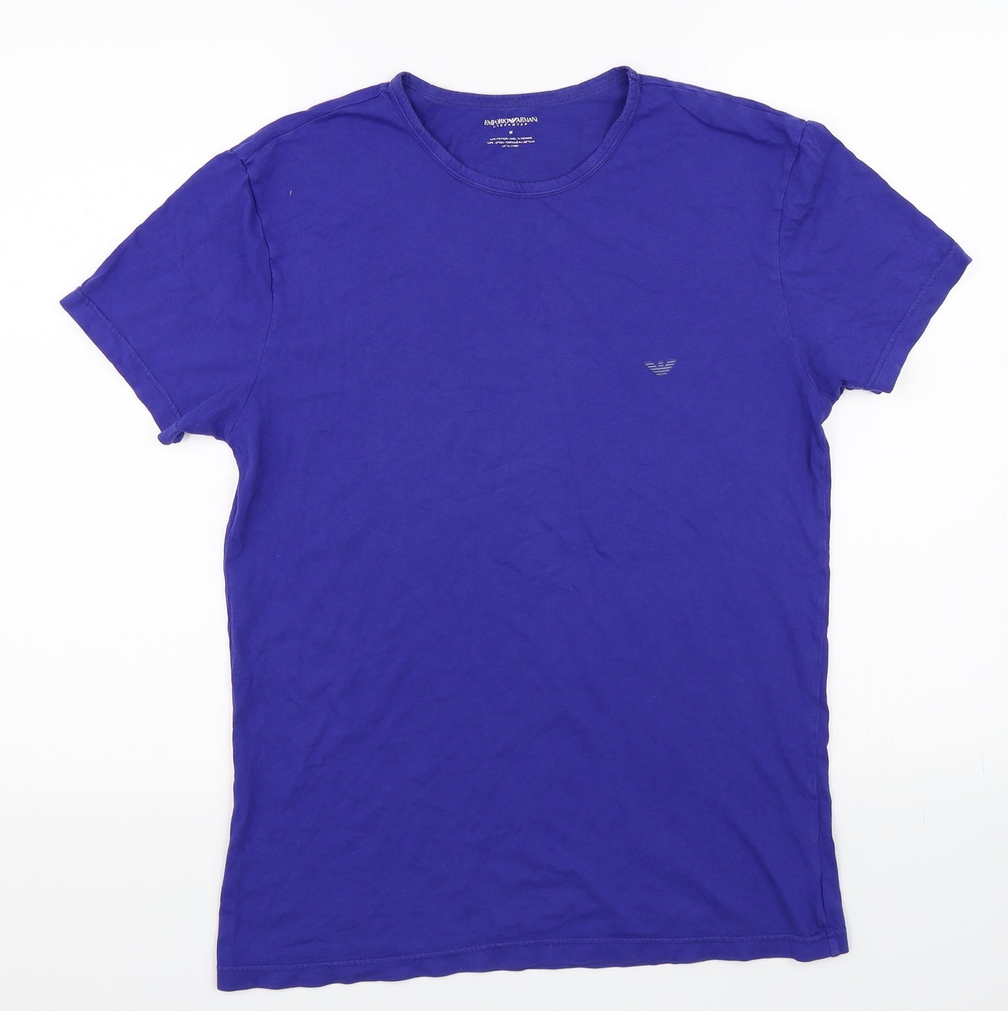 Emporio Armani Mens Blue    T-Shirt Size M