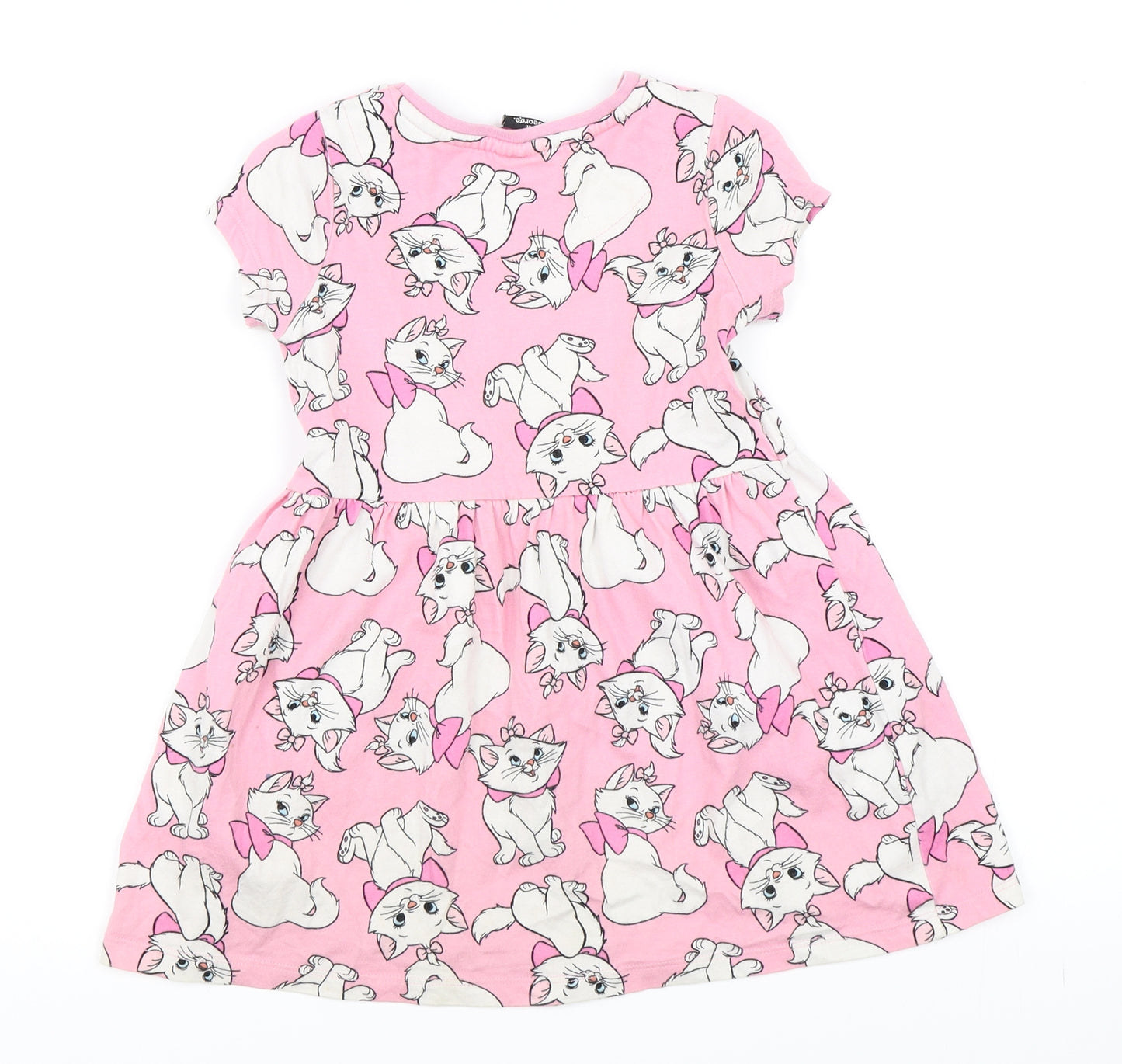 George Girls Pink   Skater Dress  Size 2-3 Years  - Marie Walt Disney