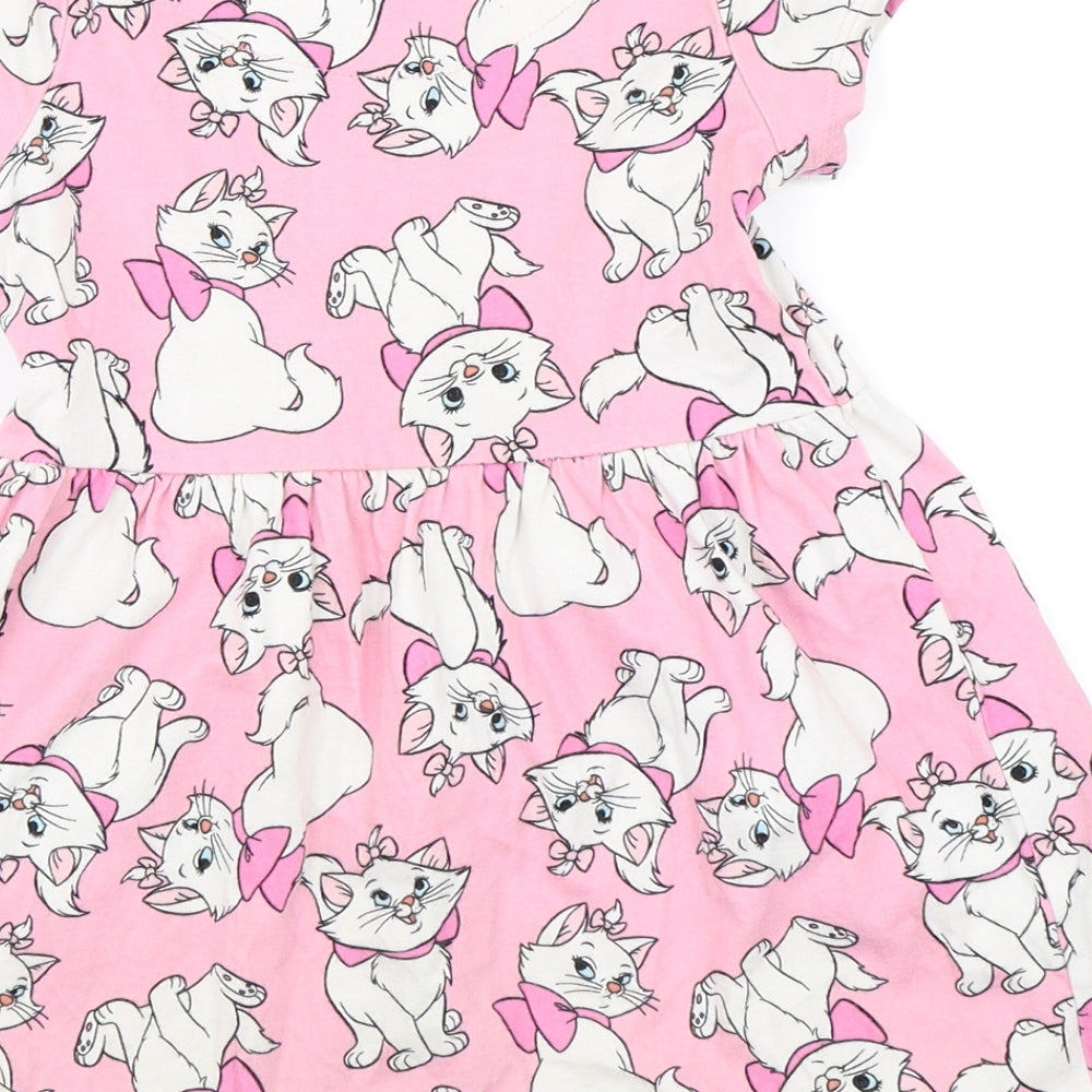 George Girls Pink   Skater Dress  Size 2-3 Years  - Marie Walt Disney
