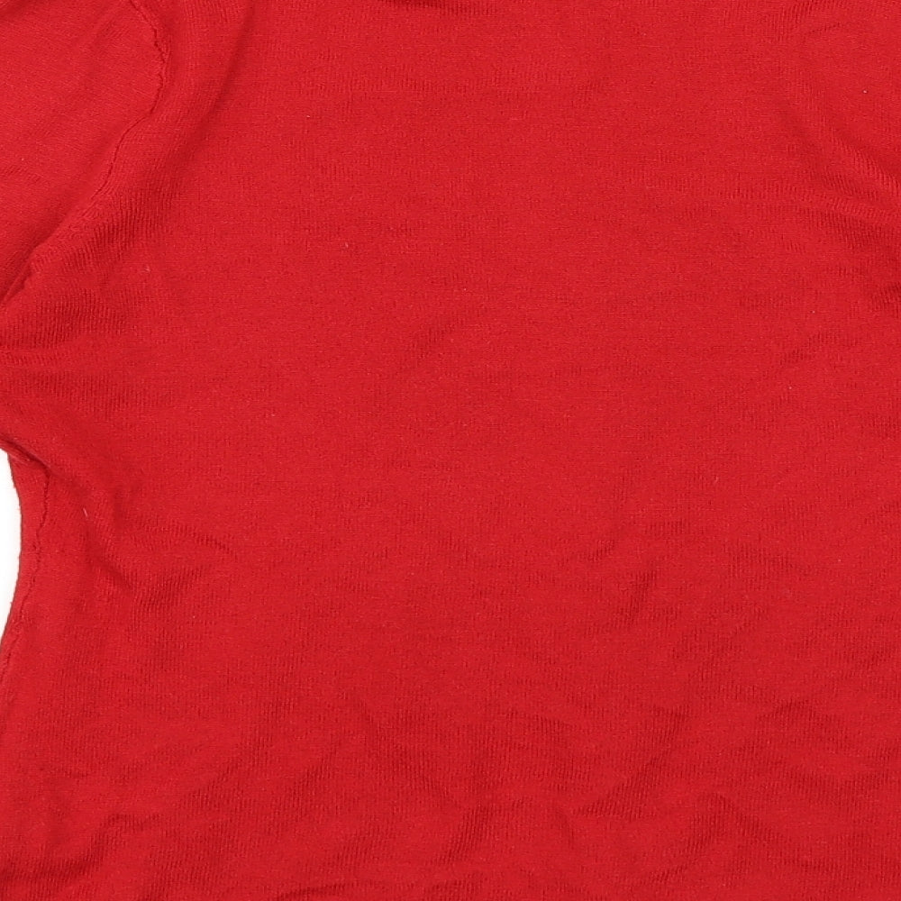 River Island Womens Red   Pullover Jumper Size 12