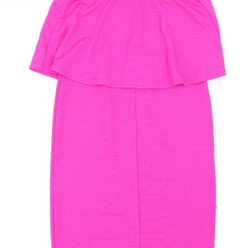 Kiah Womens Pink   Bodycon  Size 10