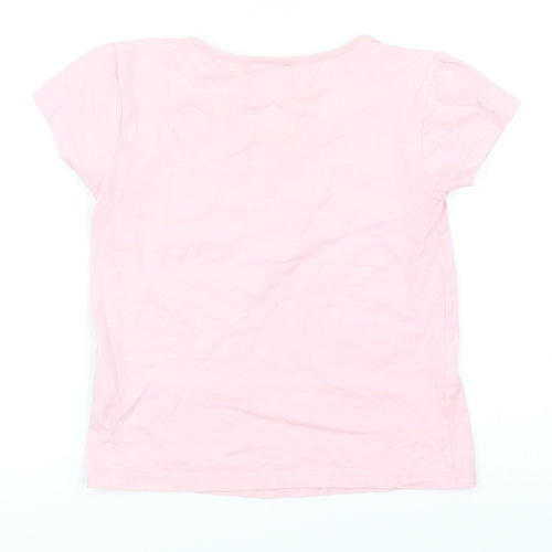 Vintage Angels Girls Pink   Basic T-Shirt Size 9 Years