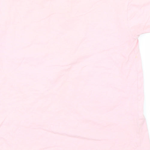 Vintage Angels Girls Pink   Basic T-Shirt Size 9 Years