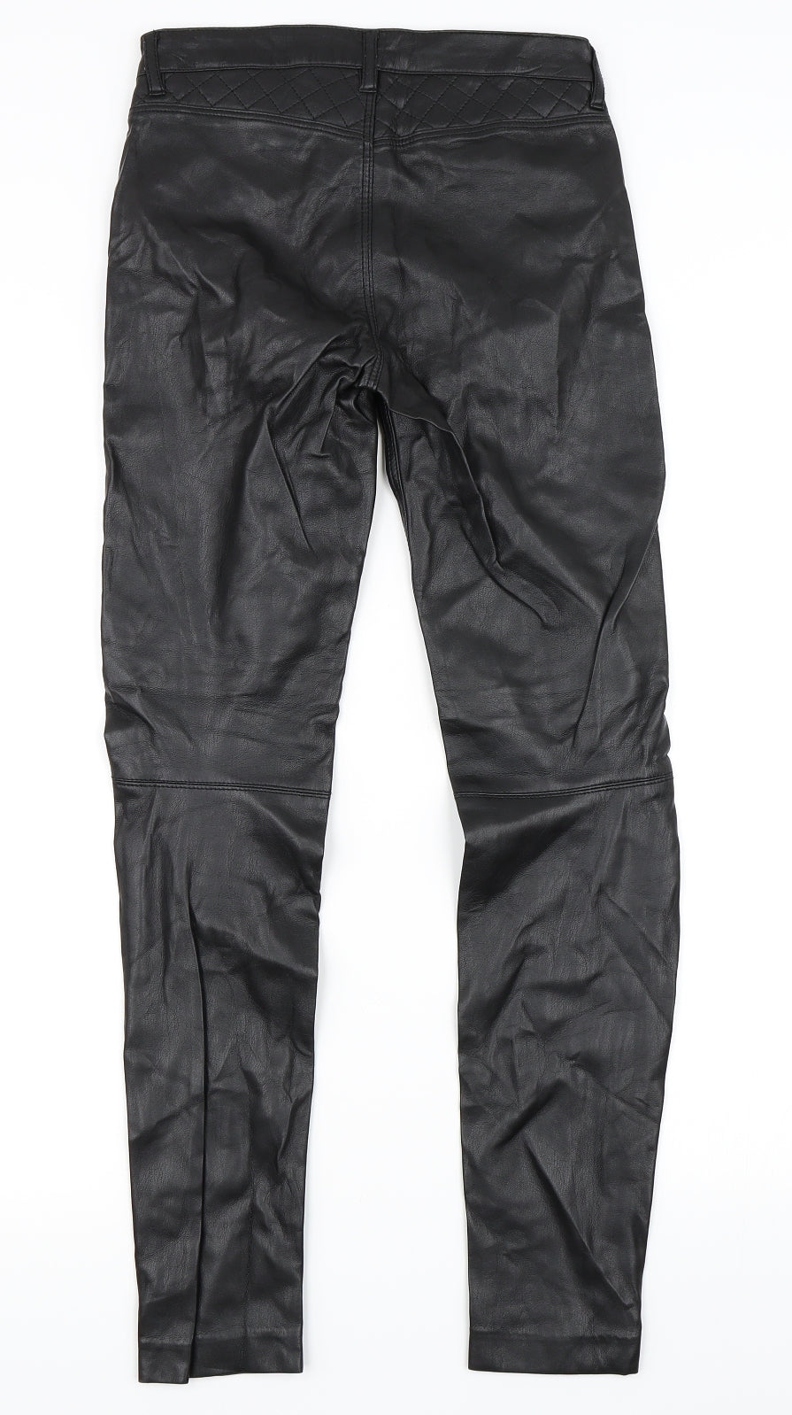 H&M Womens Black   Trousers  Size 8 L29 in