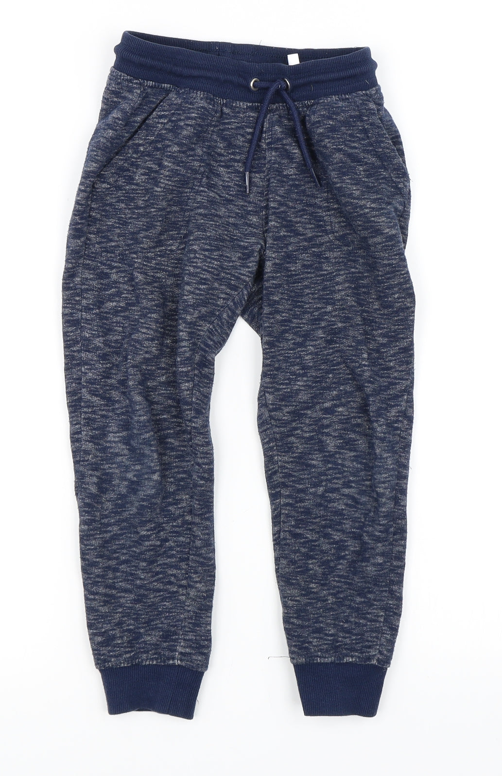 H&M Boys Blue   Jogger Trousers Size 5-6 Years