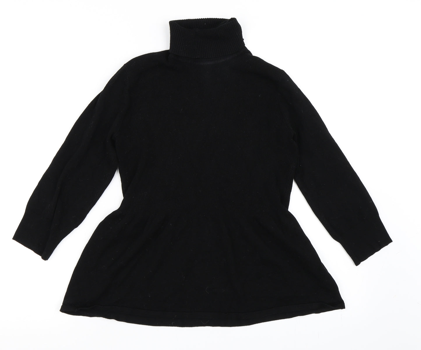 Marks and Spencer Womens Black   Pullover Jumper Size 14
