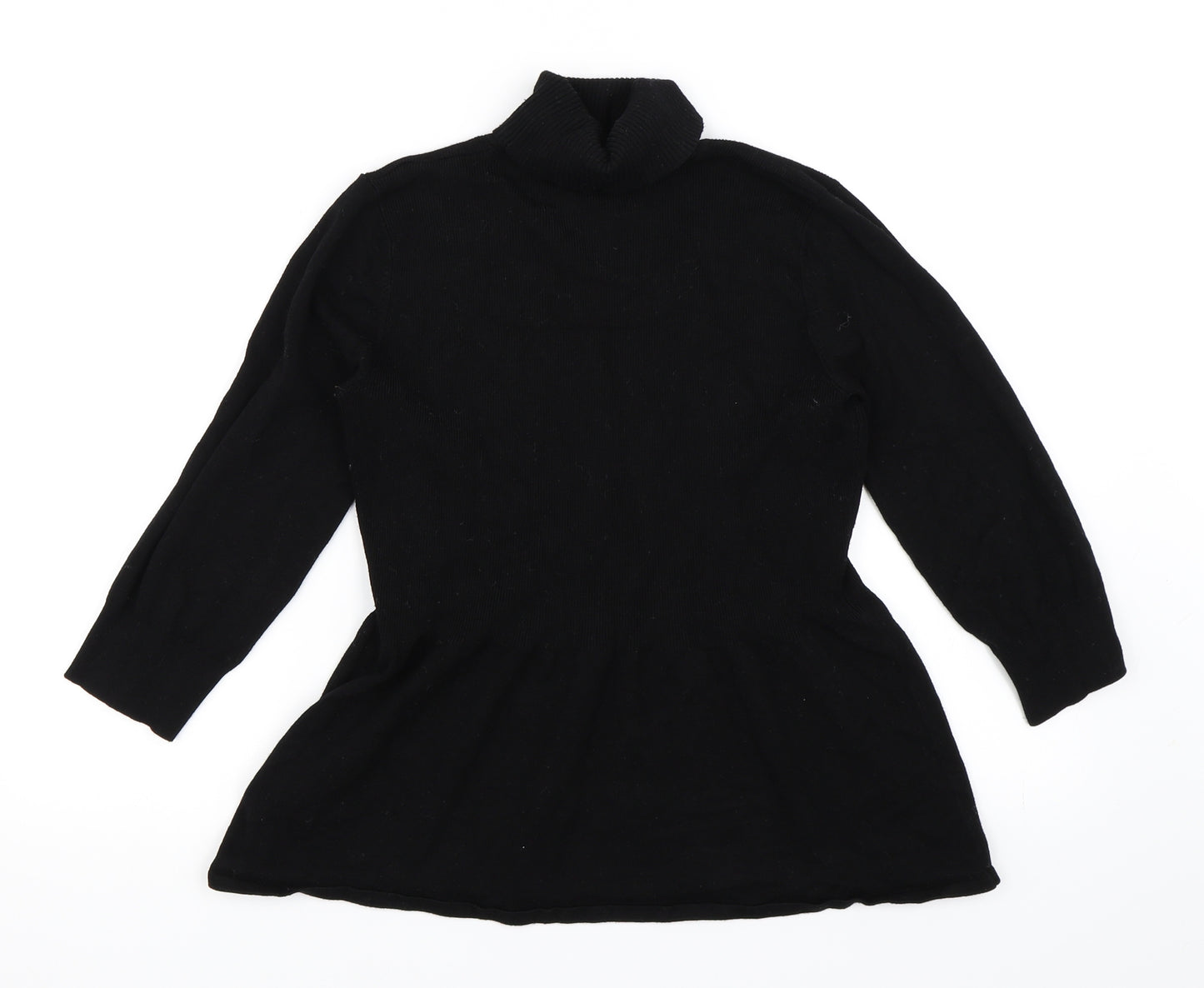 Marks and Spencer Womens Black   Pullover Jumper Size 14