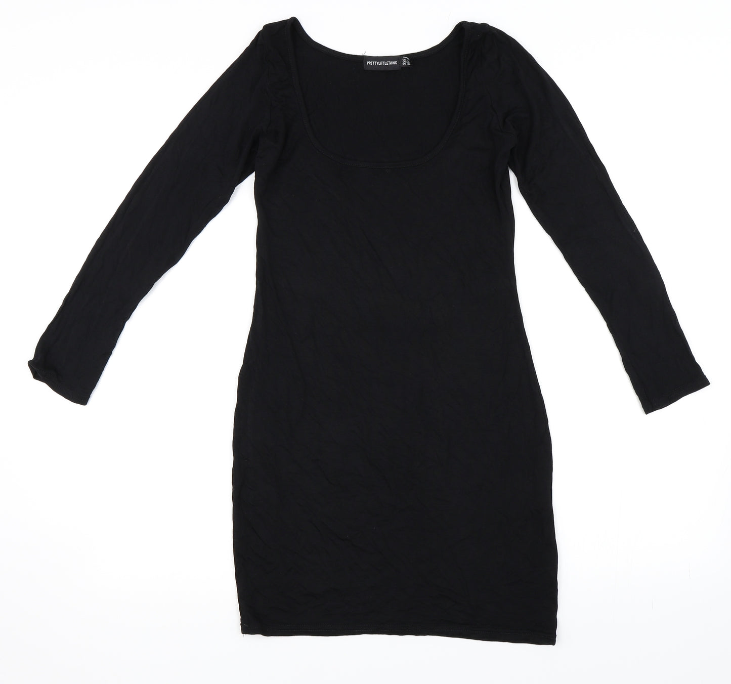 Pretty Little Thing Womens Black   Bodycon  Size 8