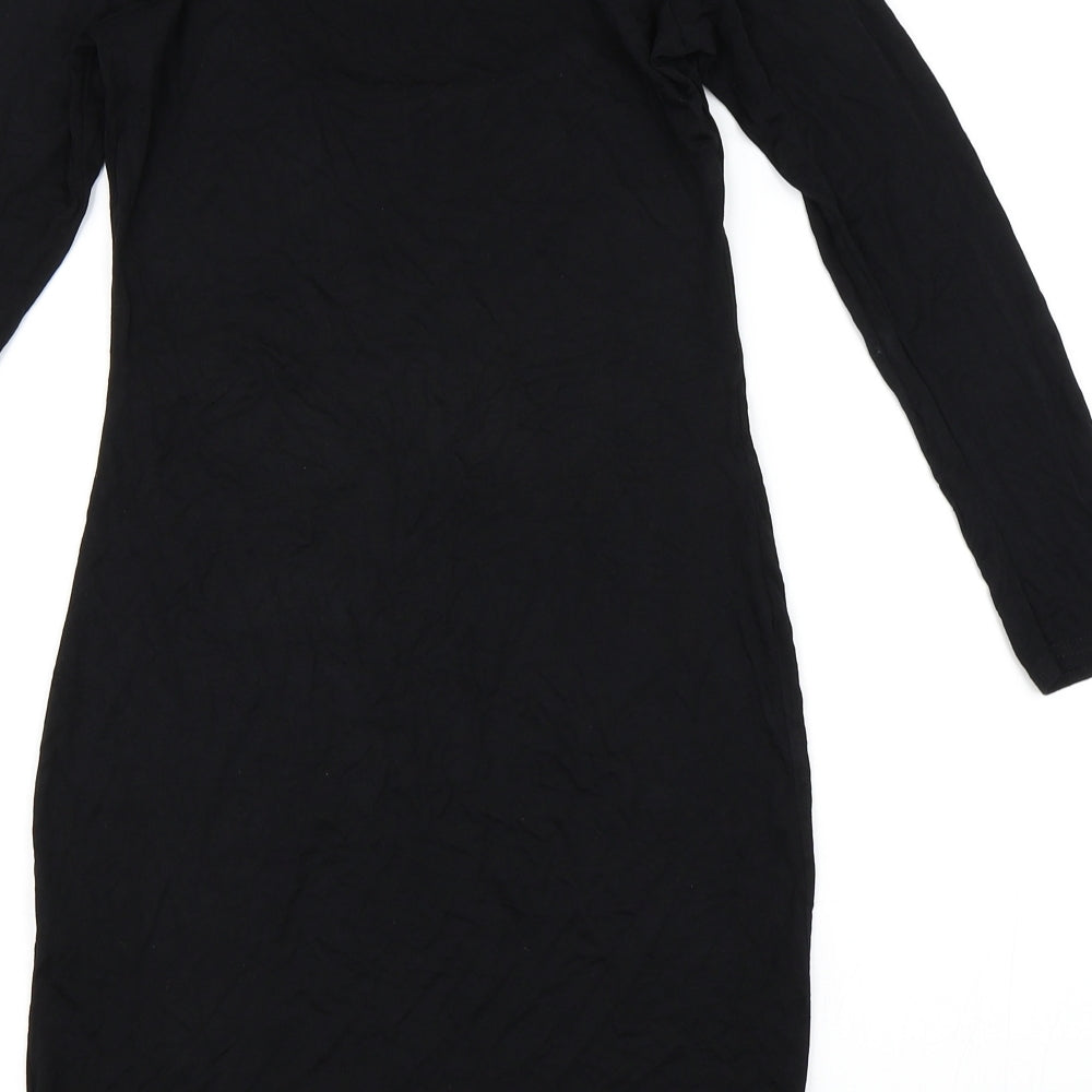 Pretty Little Thing Womens Black   Bodycon  Size 8