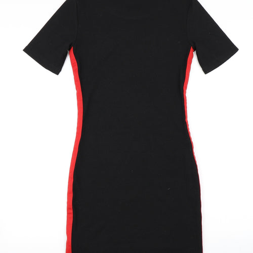 H&M Womens Black   Bodycon  Size 10