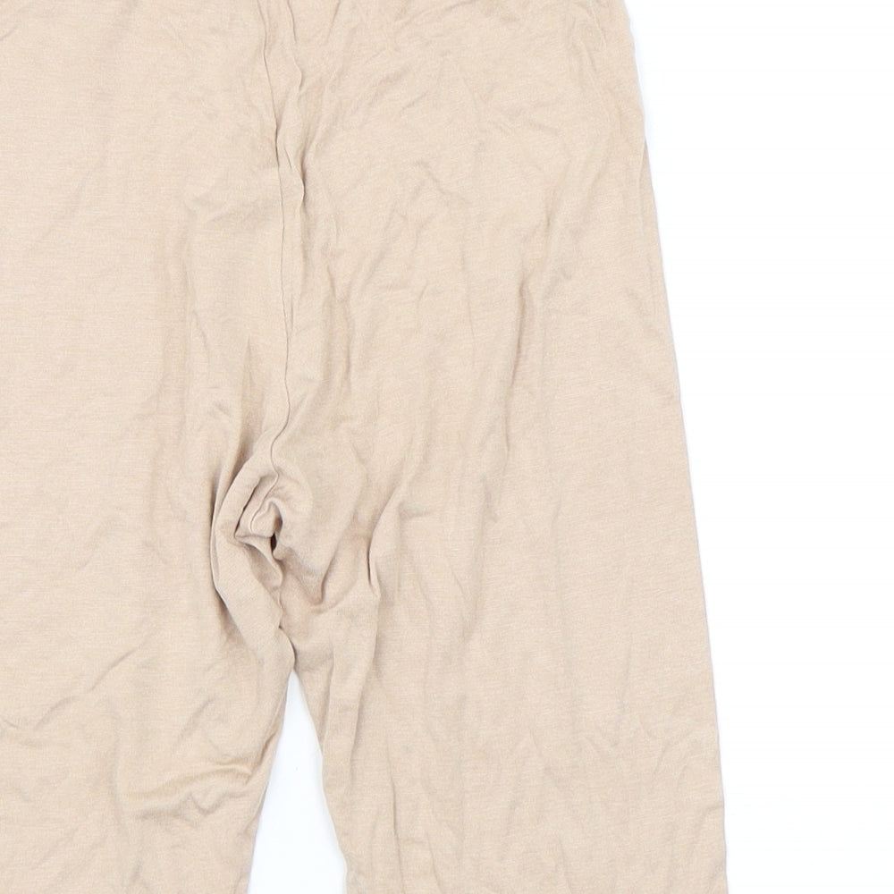 I SAW IT FIRST Womens Beige    Shorts Size 8 - Biker Shorts