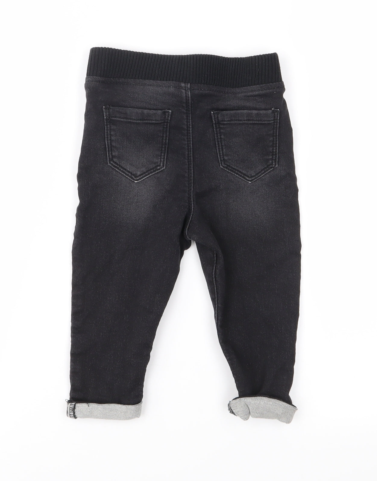 Fred & Flo Baby Black   Jogger Jeans Size 9-12 Months