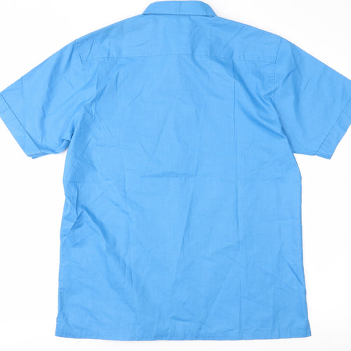 wilsons Mens Blue    Button-Up Size M