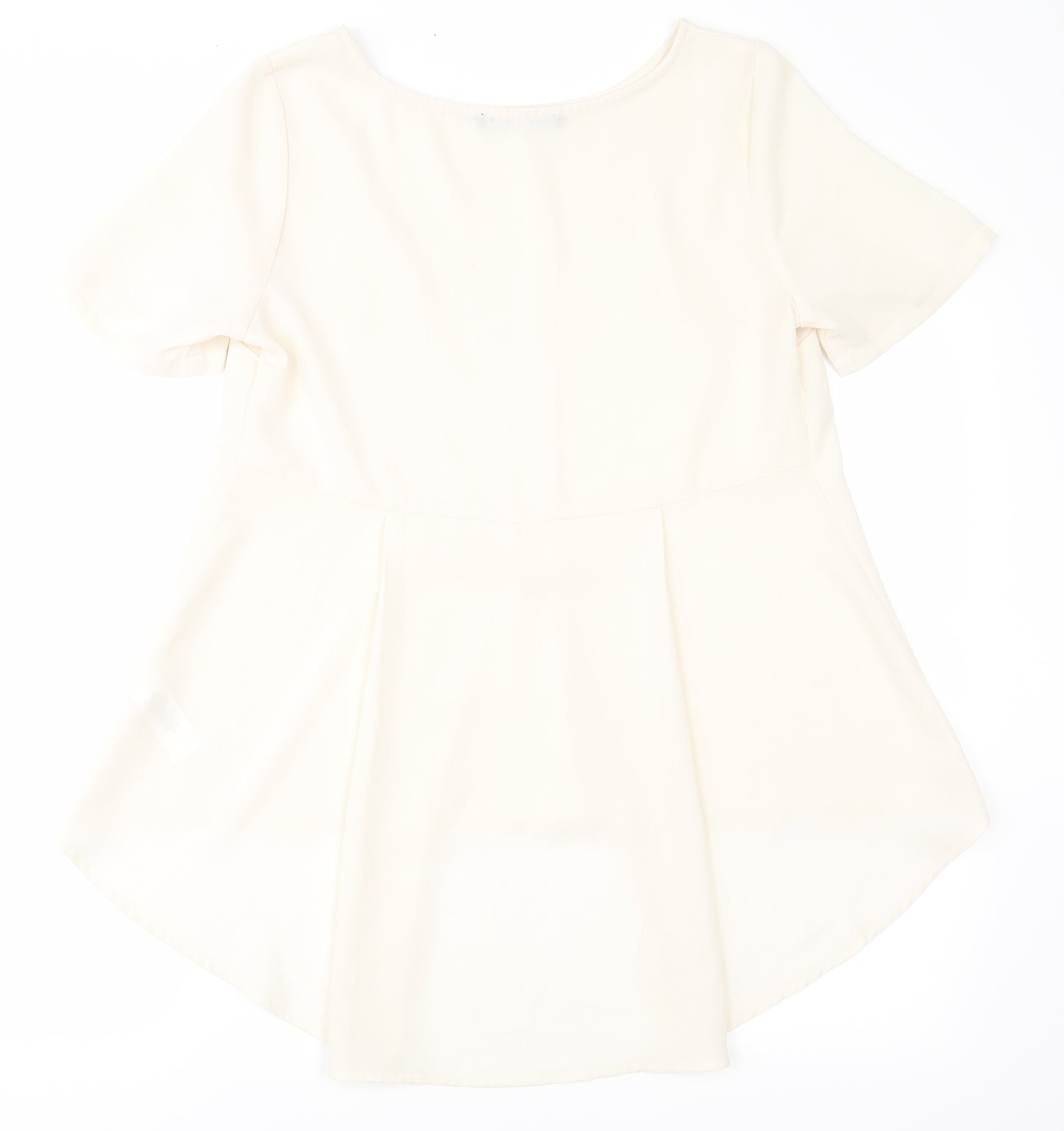 Love Label Womens Ivory   Basic Blouse Size 10
