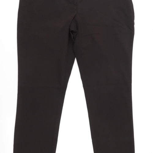 Dorothy Perkins Womens Black   Trousers  Size 10 L27 in