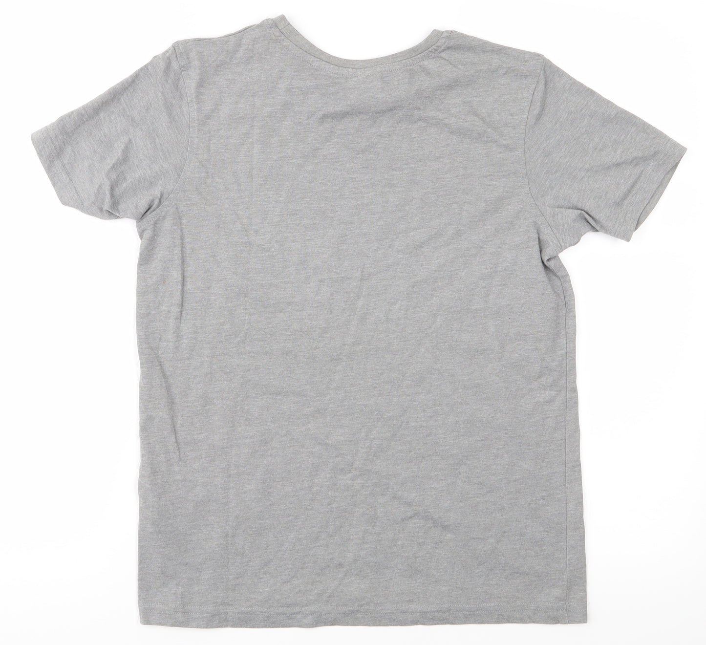 George Boys Grey   Basic T-Shirt Size 12-13 Years