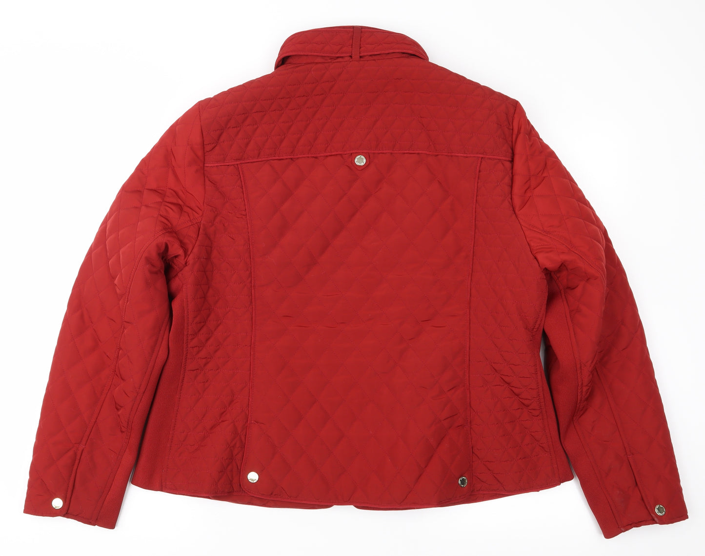 Marks and Spencer Womens Red   Jacket Coat Size 20
