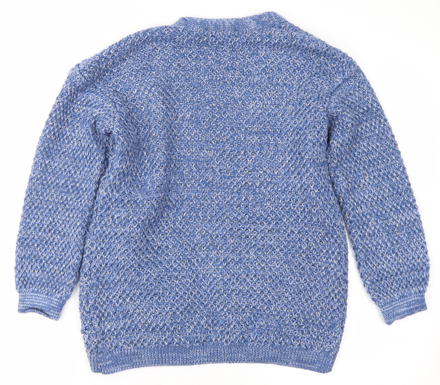 George Girls Blue   Cardigan Jumper Size 8-9 Years