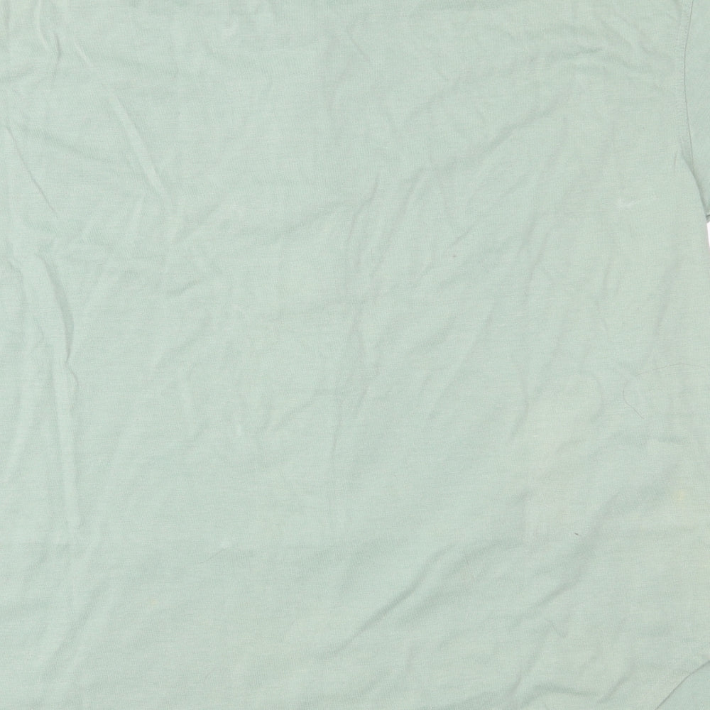 Preworn Womens Green   Basic T-Shirt Size 18