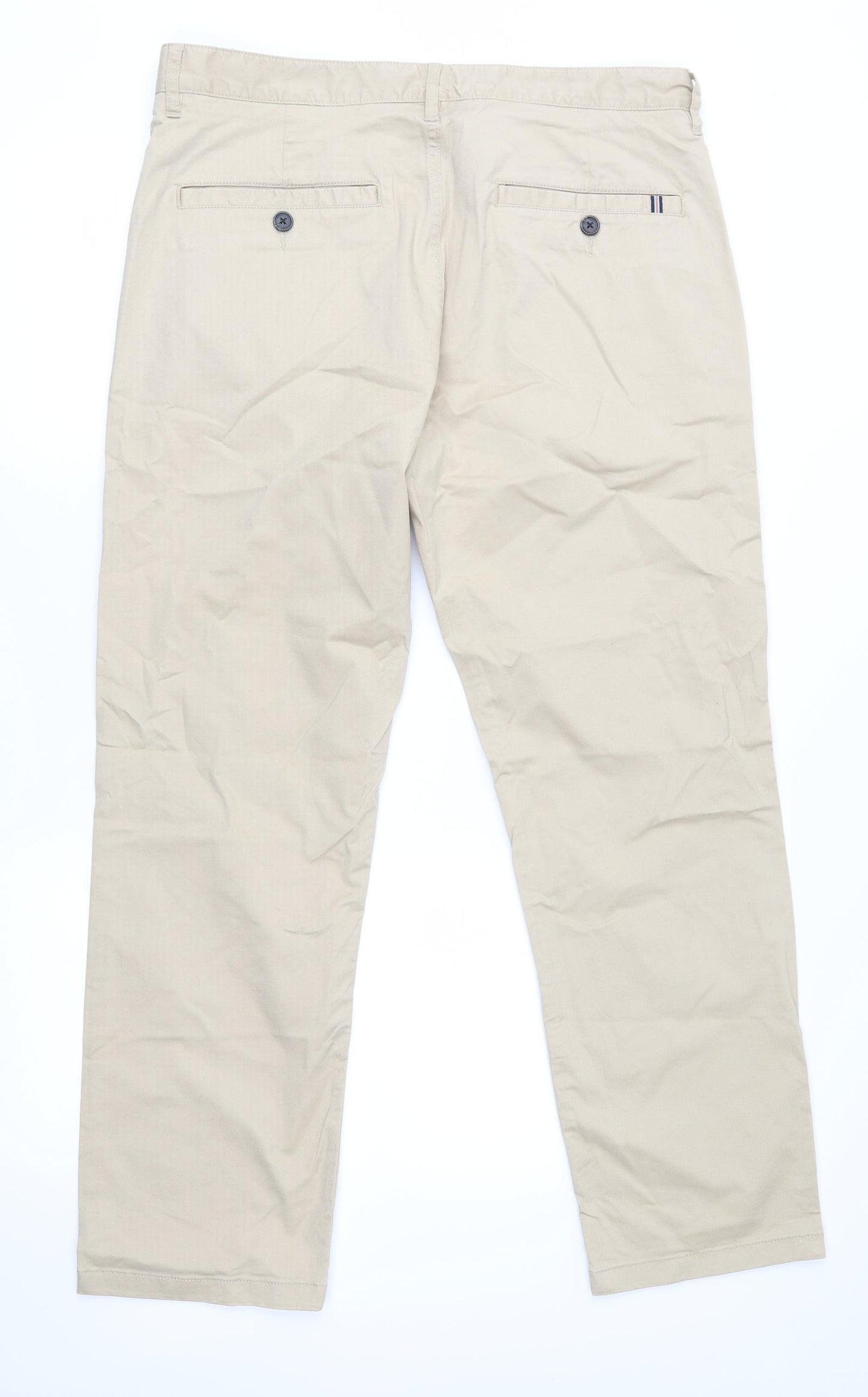 F&F Mens Beige   Trousers  Size 36 L30 in