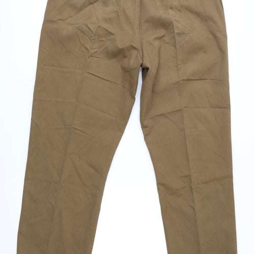 Maine Mens Brown   Trousers  Size 36 L28 in