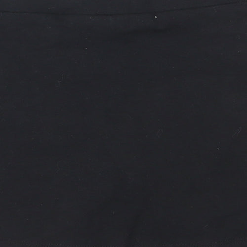 Marks and Spencer Girls Black   A-Line Skirt Size 6-7 Years
