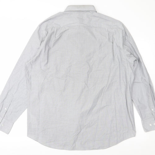 Debehams Mens Grey    Button-Up Size 48