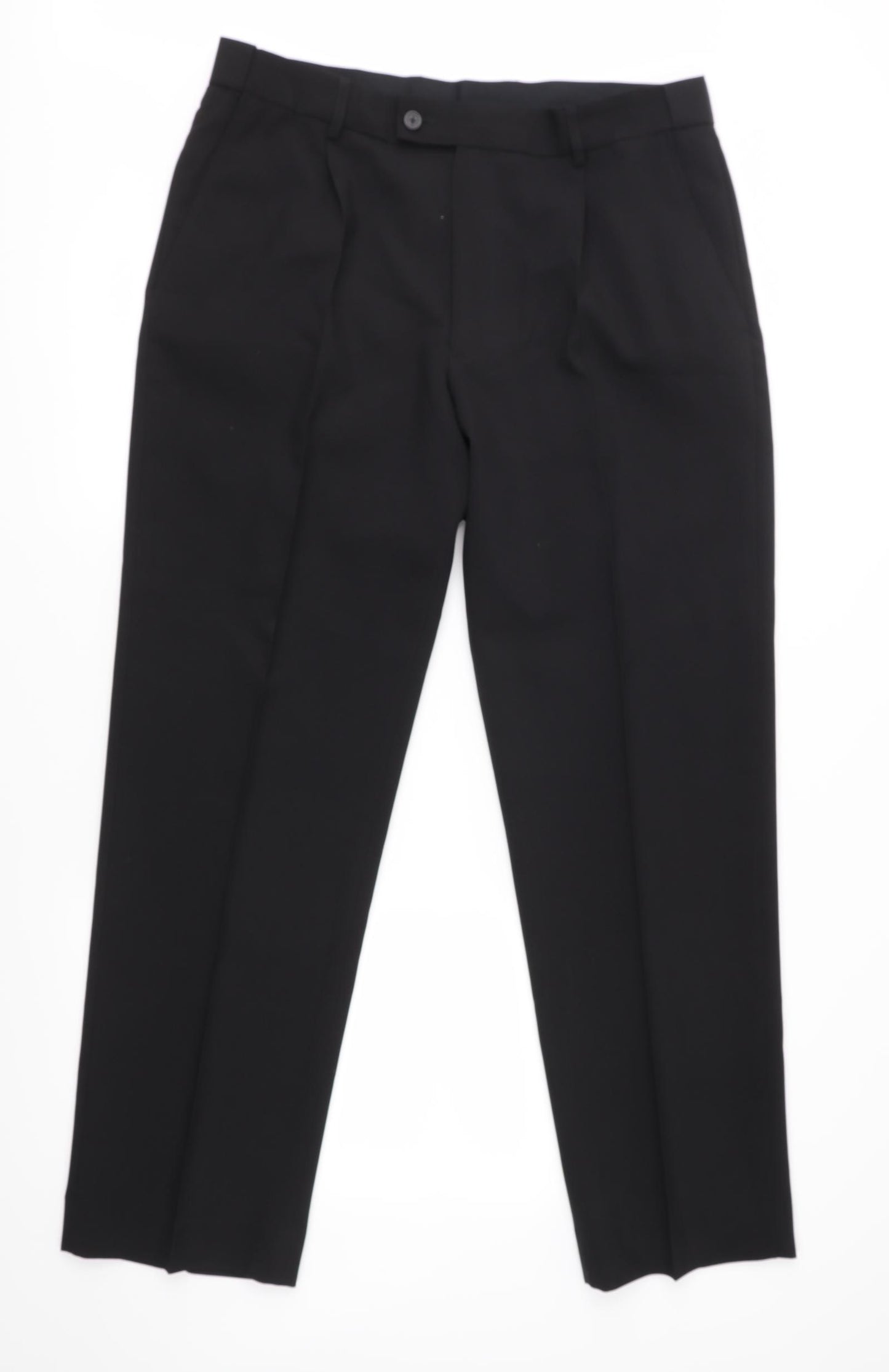 Debenhams Mens Black   Trousers  Size 36 L28 in