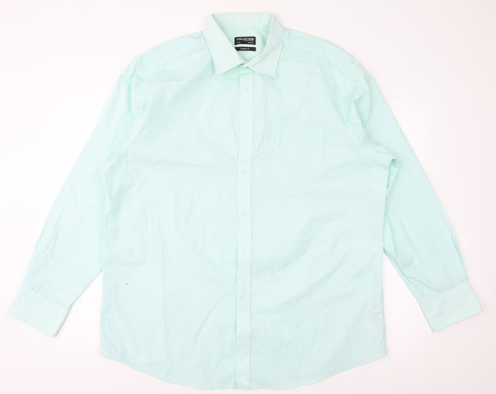 Debenhams Mens Green Button-Up Size 44