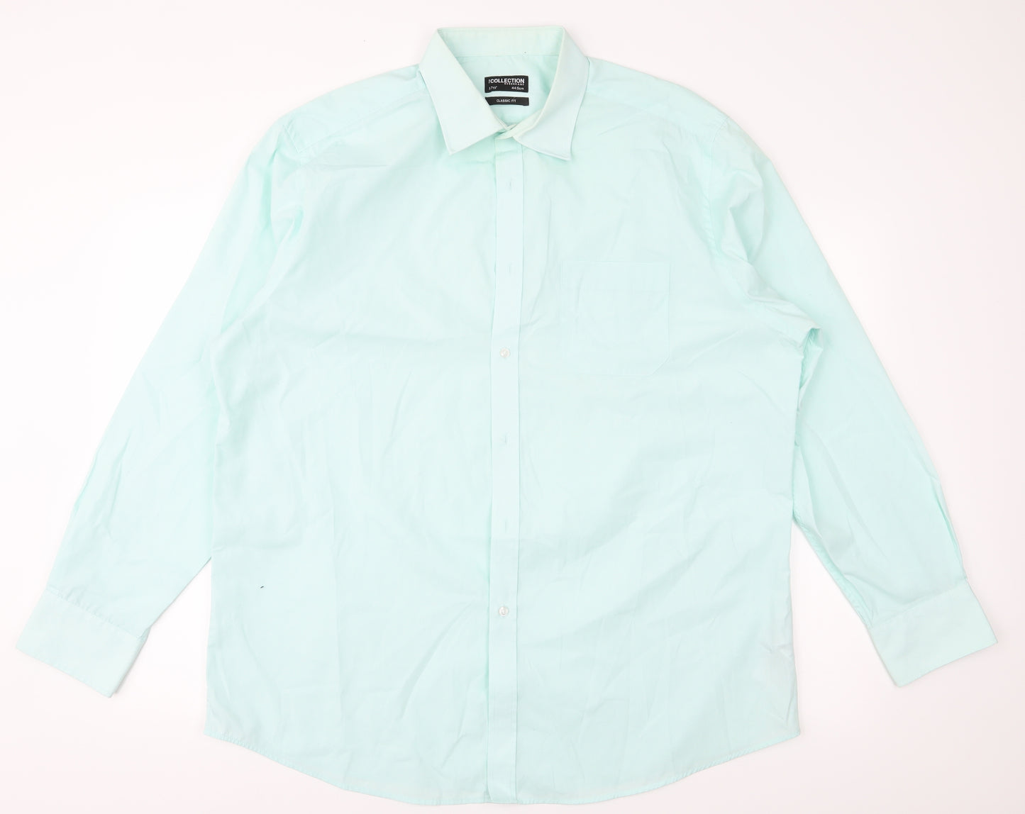 Debenhams Mens Green    Button-Up Size 44