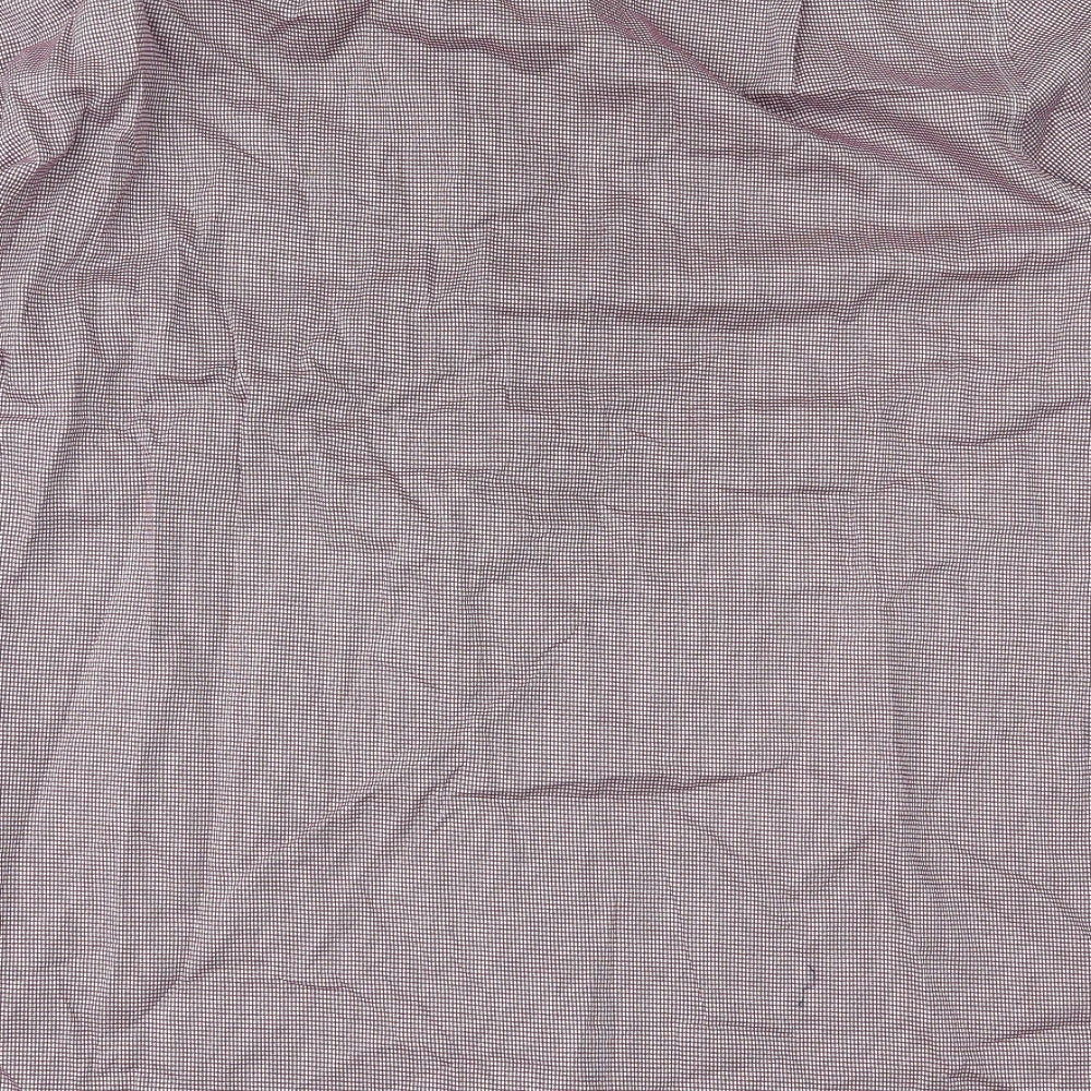 Marks and Spencer Mens Red    Button-Up Size 44