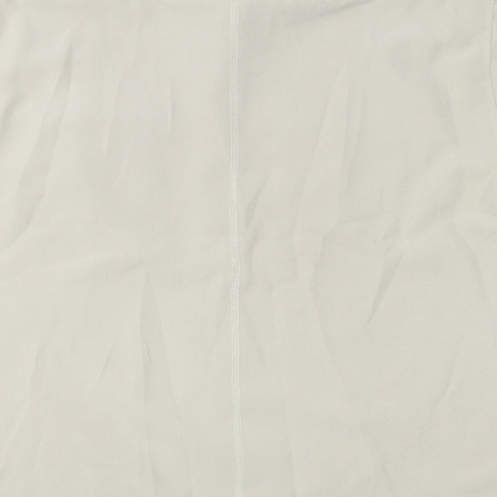 Easy Mens Beige    Button-Up Size L