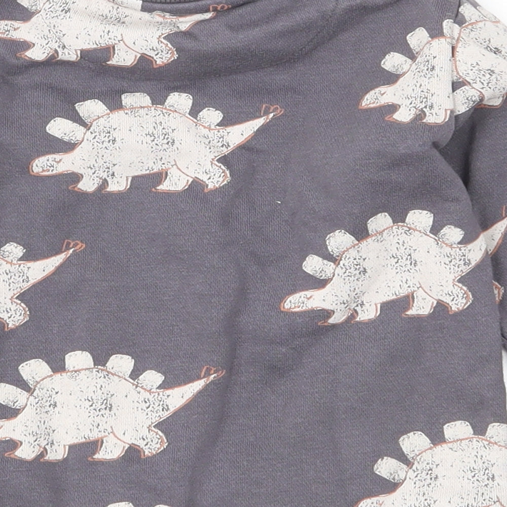 Marks and Spencer Baby Grey   Pullover Jumper Size 9-12 Months