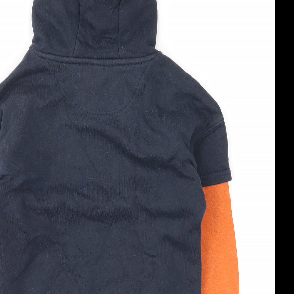 tu  Boys Blue   Pullover Hoodie Size 4 Years