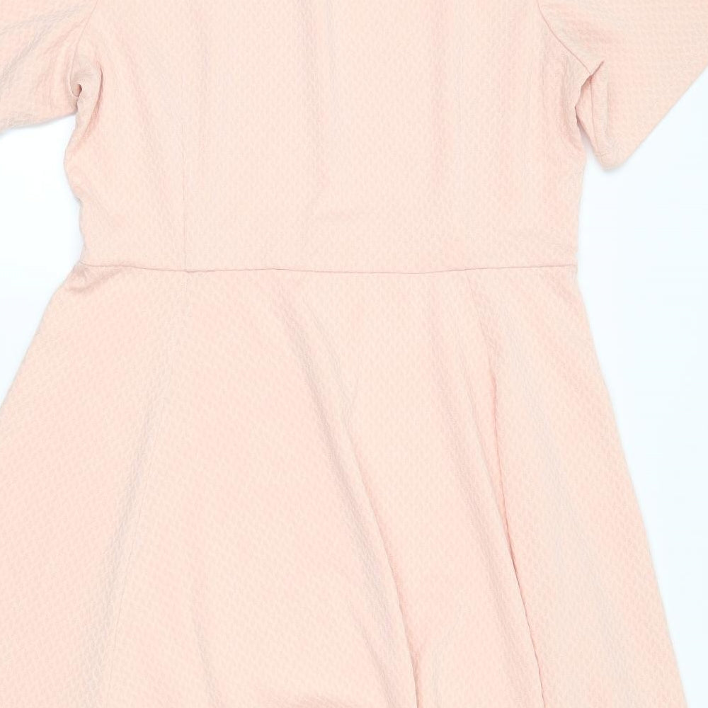 Dorothy Perkins` Womens Pink   Fit & Flare  Size 14