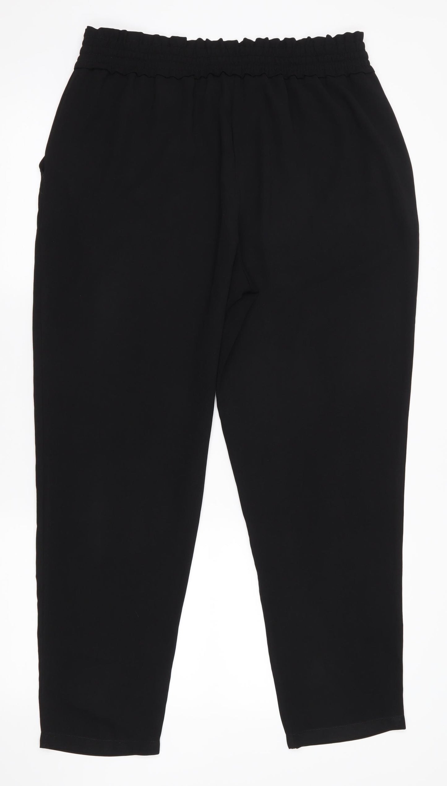 New Look Womens Black   Trousers  Size 14 L26 in