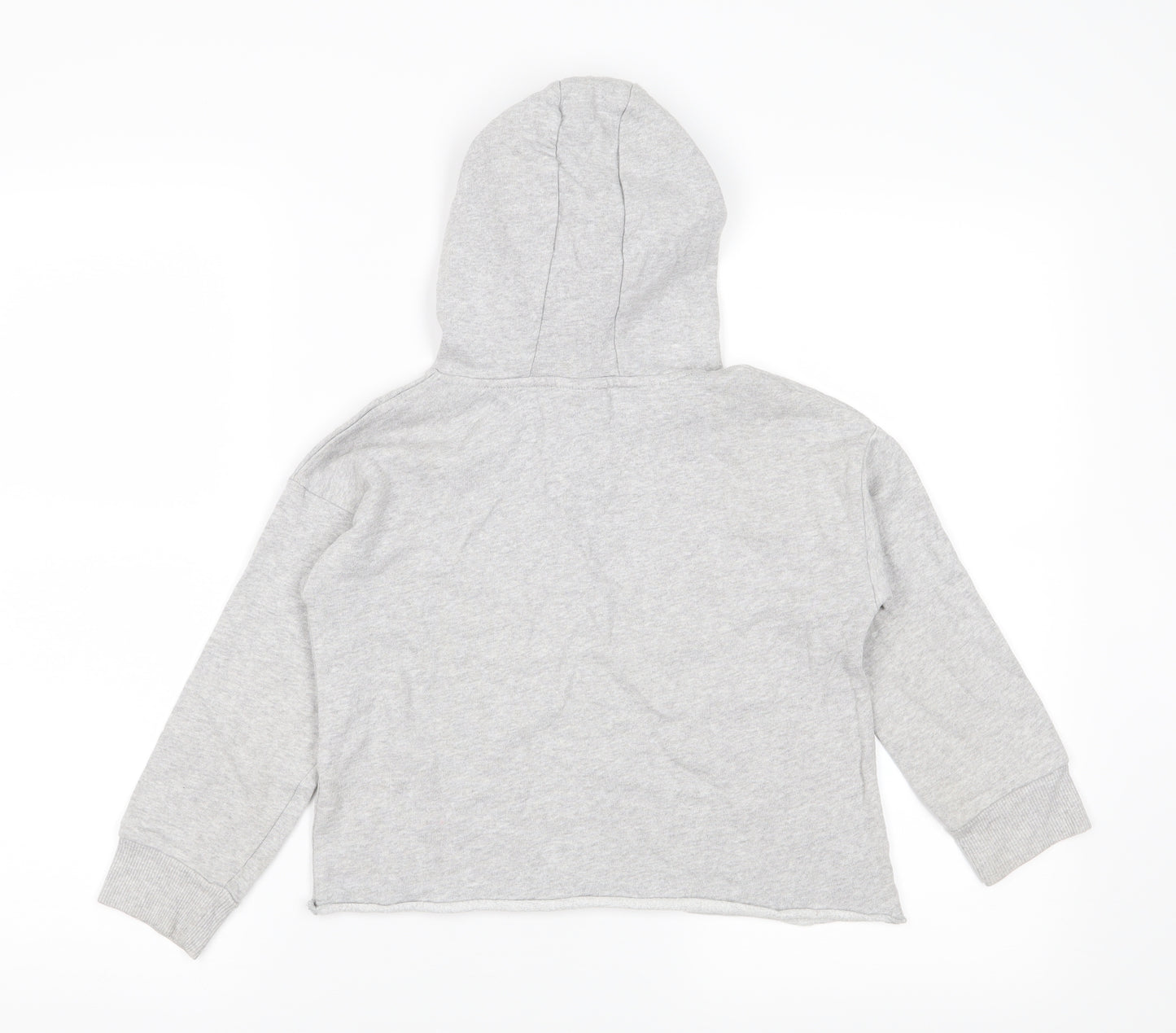 NEXT Girls Grey   Pullover Hoodie Size 6 Years