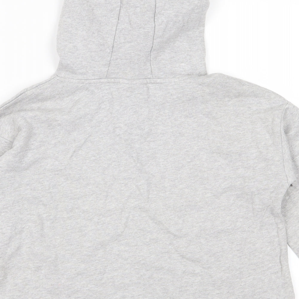 NEXT Girls Grey   Pullover Hoodie Size 6 Years