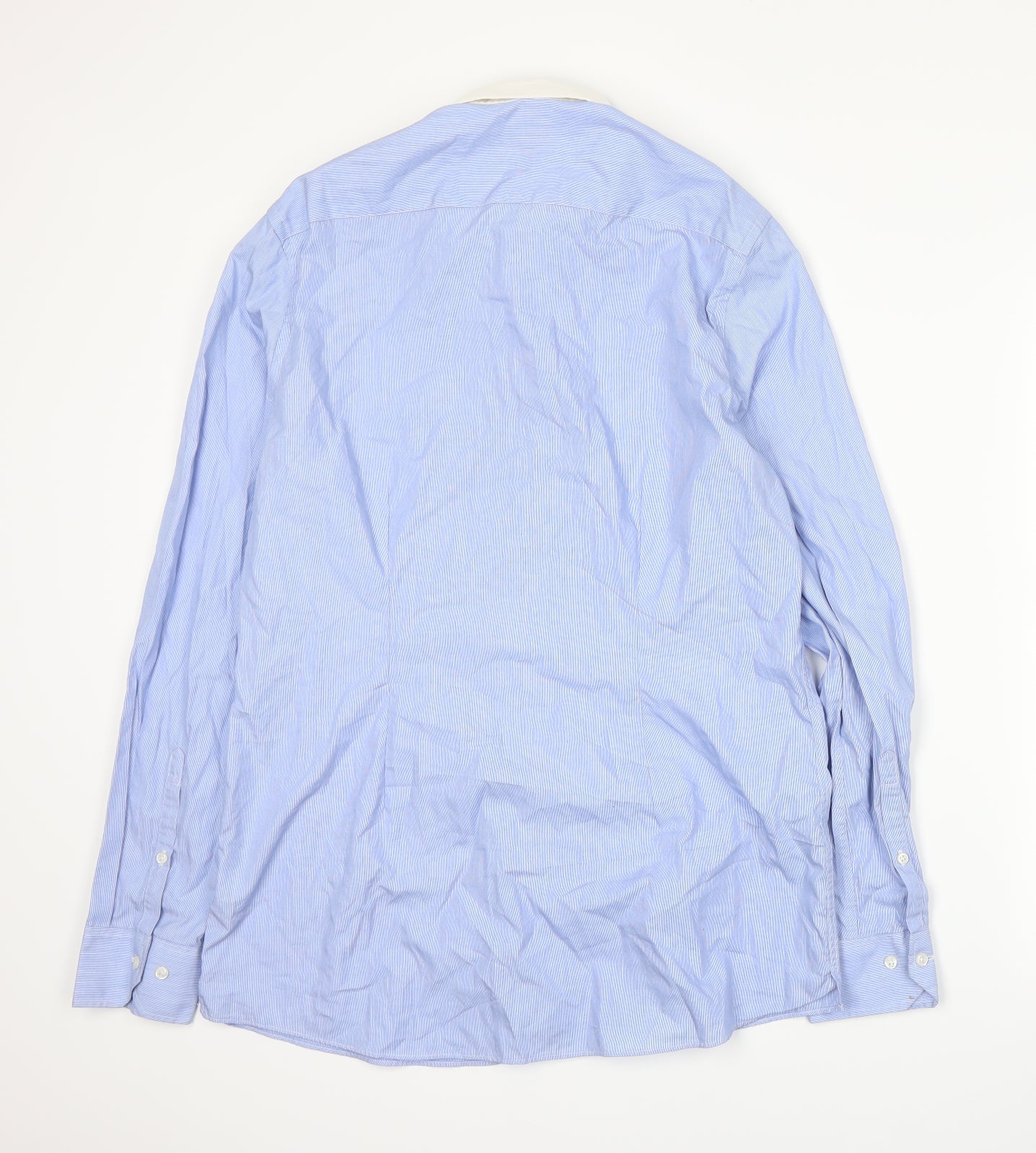 NEXT Mens Blue    Dress Shirt Size 16