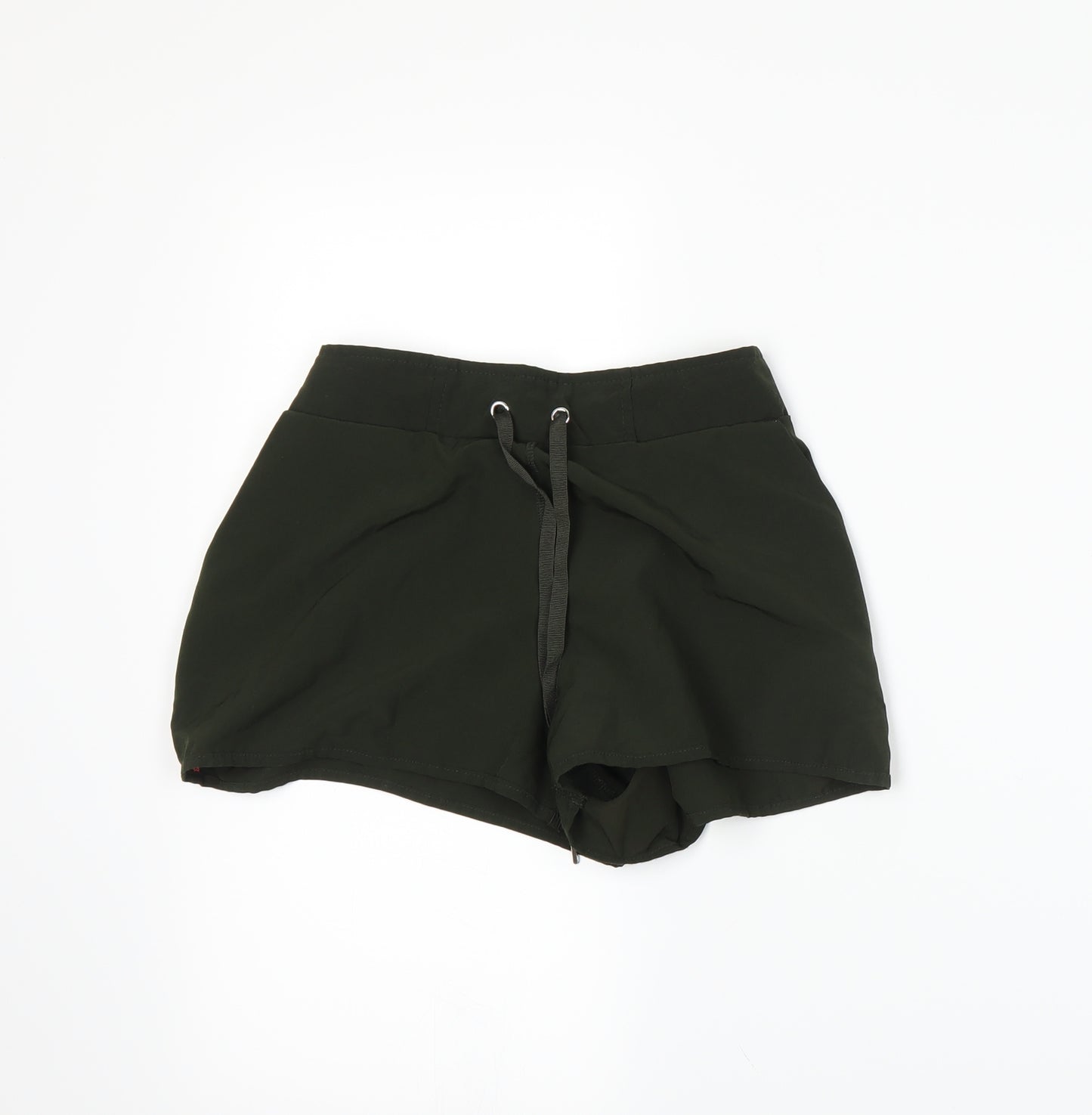 F&F Womens Green   Hot Pants Shorts Size 8