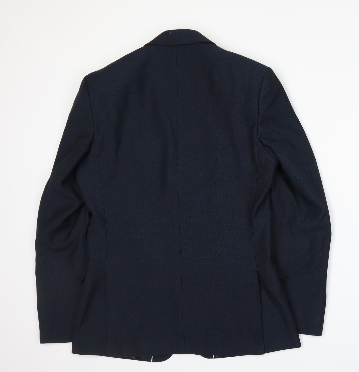 Limehaus Mens Blue   Jacket Suit Jacket Size S