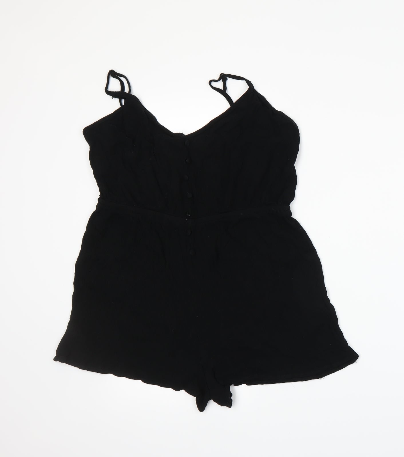 ASOS Womens Black   Romper One-Piece Size 16