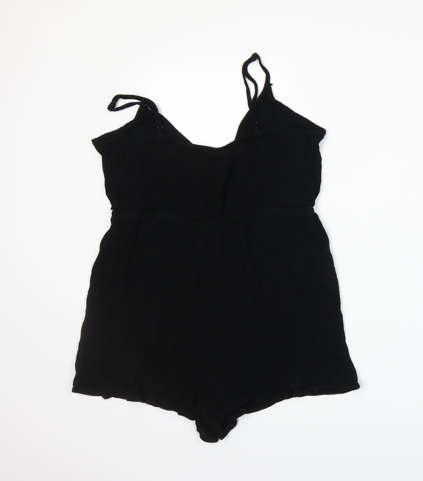 ASOS Womens Black   Romper One-Piece Size 16