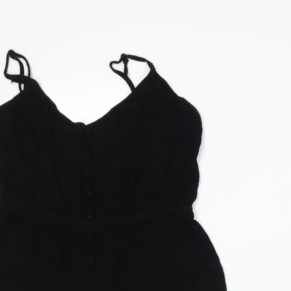 ASOS Womens Black   Romper One-Piece Size 16