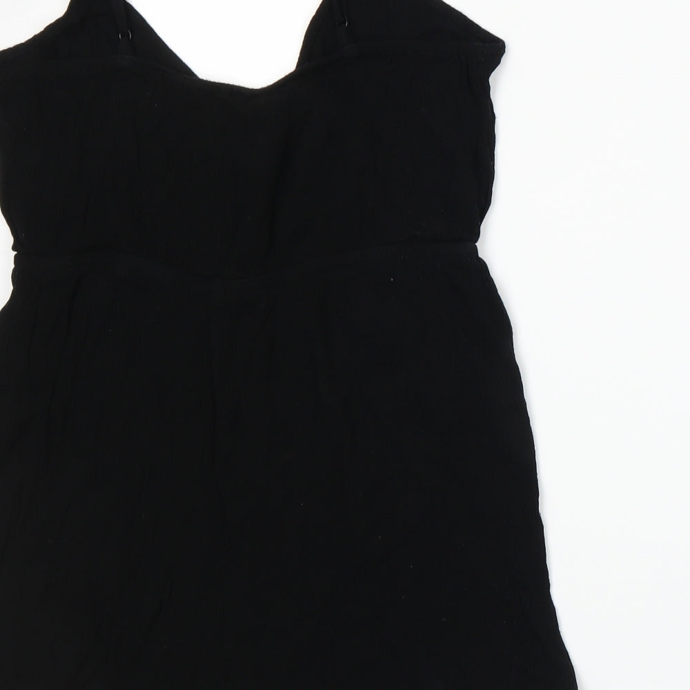 ASOS Womens Black   Romper One-Piece Size 16