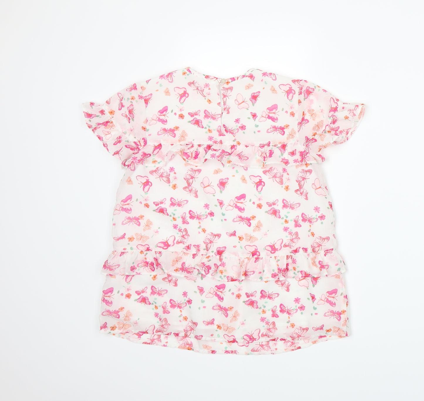 George Girls White   Basic Blouse Size 10-11 Years