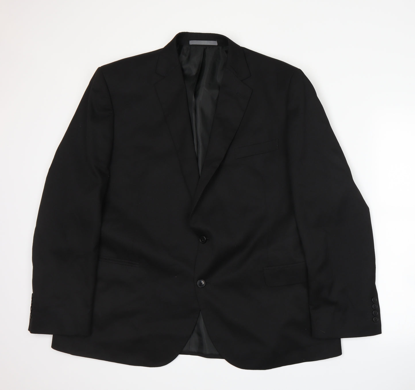 Marks and Spencer Mens Black   Jacket Suit Jacket Size 2XL
