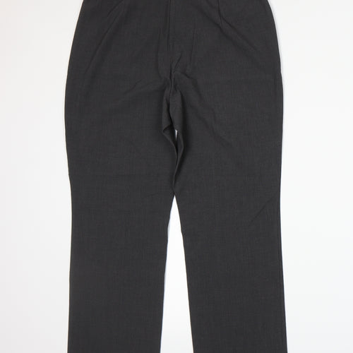 Marks and Spencer Womens Grey   Trousers  Size 14 L26 in