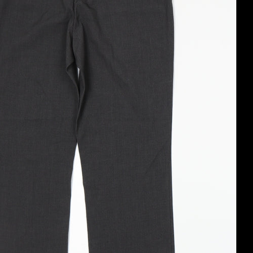 Marks and Spencer Womens Grey   Trousers  Size 14 L26 in